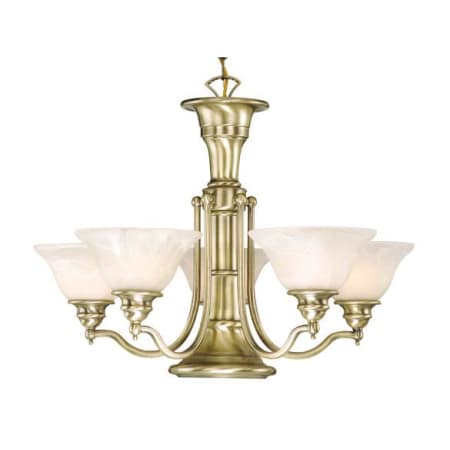 A large image of the Vaxcel Lighting CH30306 Antique Brass