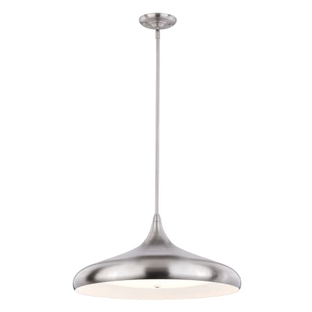 A large image of the Vaxcel Lighting P0211 Satin Nickel