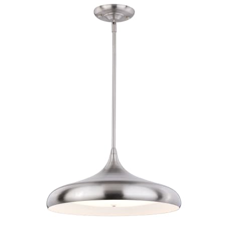 A large image of the Vaxcel Lighting P0214 Satin Nickel