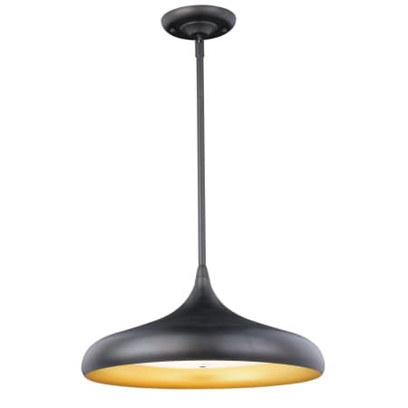 A large image of the Vaxcel Lighting P0214 Oil Rubbed Bronze