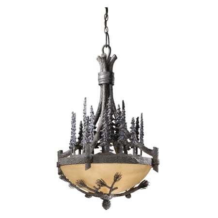 A large image of the Vaxcel Lighting PD65221 Coal Patina
