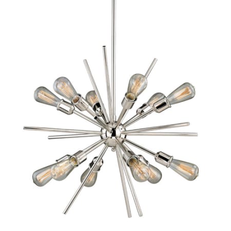 A large image of the Vaxcel Lighting P0196 Polished Nickel