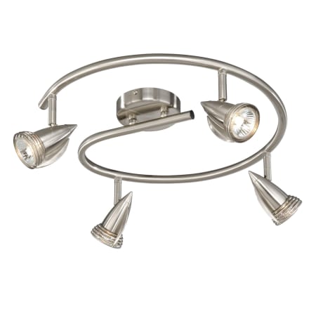 A large image of the Vaxcel Lighting SP34118 Brushed Nickel