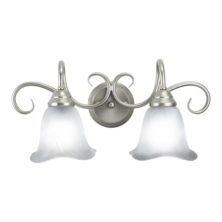 A large image of the Vaxcel Lighting BL-VLD002 Brushed Nickel