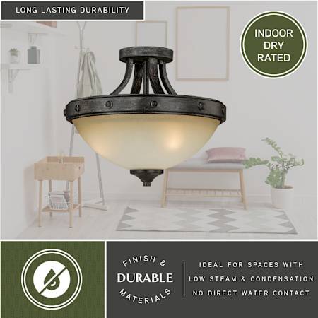 A large image of the Vaxcel Lighting C0077 Alternate Image