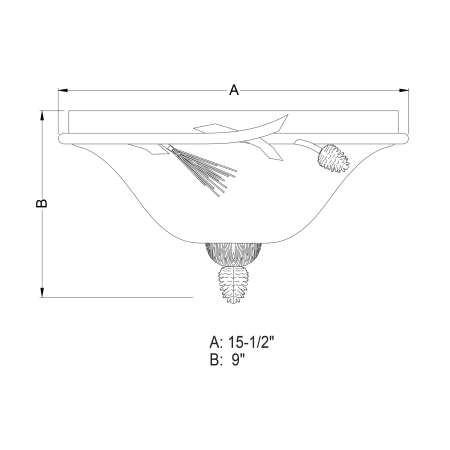 A large image of the Vaxcel Lighting C0120 Alternate Image