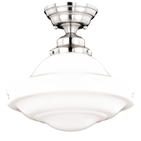 A large image of the Vaxcel Lighting C0176 Satin Nickel