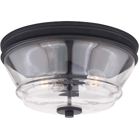A large image of the Vaxcel Lighting C0134 Matte Black