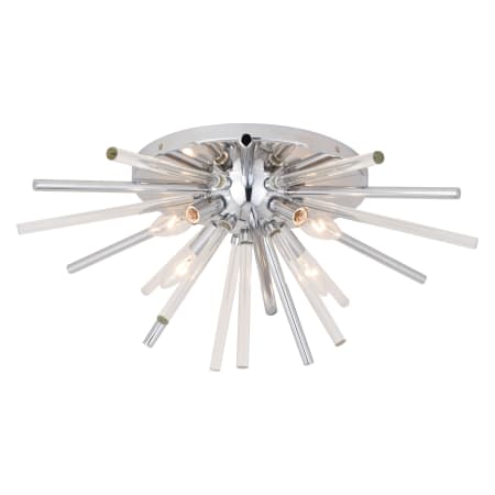 A large image of the Vaxcel Lighting C0235 Chrome