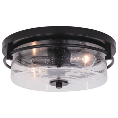 A large image of the Vaxcel Lighting C0169 Matte Black