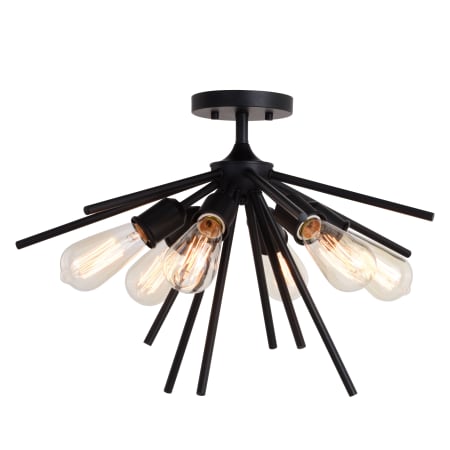 A large image of the Vaxcel Lighting C0273 Matte Black