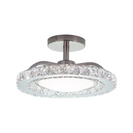 A large image of the Vaxcel Lighting C0276 Brushed Nickel