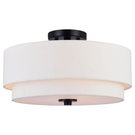 A large image of the Vaxcel Lighting C0280 Black