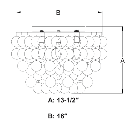 A large image of the Vaxcel Lighting C0285 Alternate Image