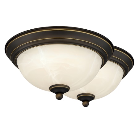 A large image of the Vaxcel Lighting C0294 Vintage Bronze