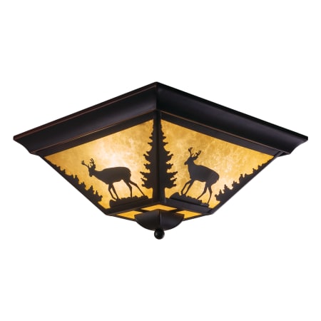 A large image of the Vaxcel Lighting CC55414 Burnished Bronze