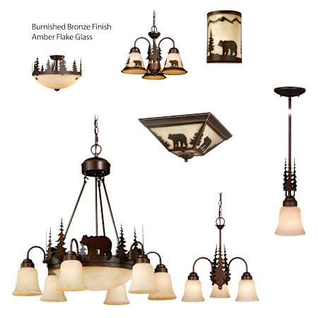 A large image of the Vaxcel Lighting CH55706BBZ Alternate Image