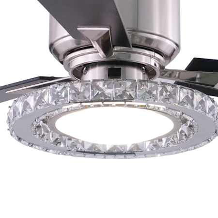 A large image of the Vaxcel Lighting Clara 52 Alternate Image