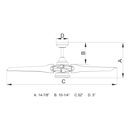 A large image of the Vaxcel Lighting F0069 Alternate Image