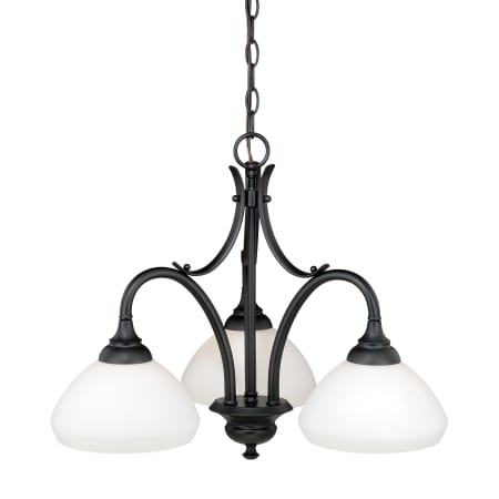 Vaxcel Lighting H0132 Oil Rubbed Bronze Grafton 3 Light Single Tier Vaxcel Lighting H0132