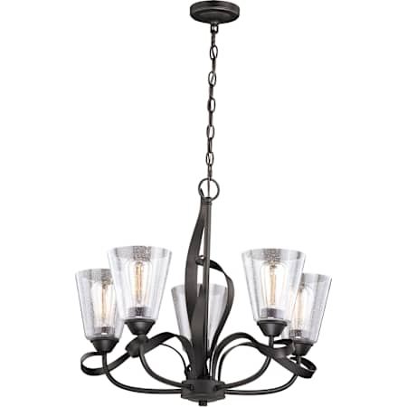 A large image of the Vaxcel Lighting H0185 Oil Rubbed Bronze