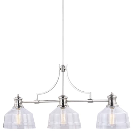A large image of the Vaxcel Lighting H0221 Satin Nickel