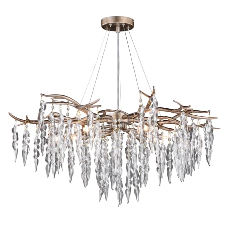 A large image of the Vaxcel Lighting H0230 Silver Mist
