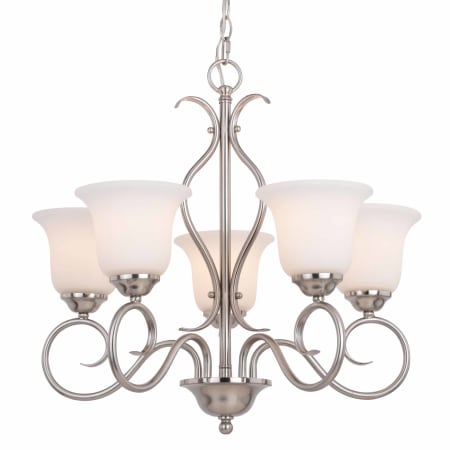 A large image of the Vaxcel Lighting H0271 Satin Nickel