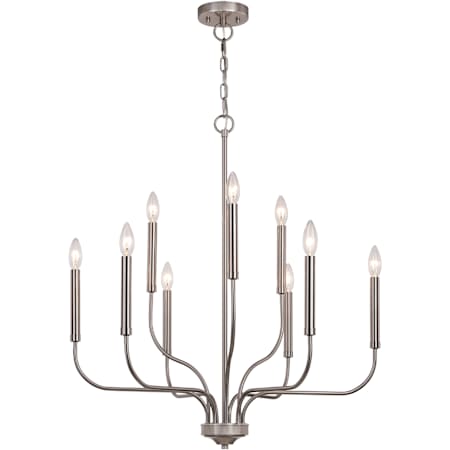 A large image of the Vaxcel Lighting H0272 Satin Nickel