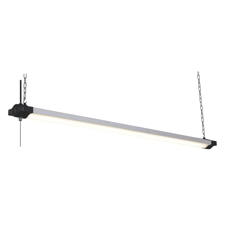 A large image of the Vaxcel Lighting H0276 Silver / Black