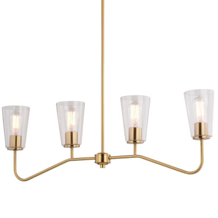 A large image of the Vaxcel Lighting H0285 Muted Brass