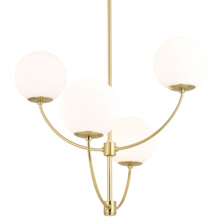 A large image of the Vaxcel Lighting H0295 Natural Brass