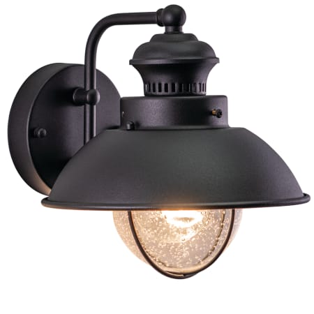 A large image of the Vaxcel Lighting OW21581 Textured Black