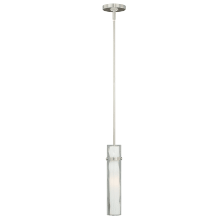 A large image of the Vaxcel Lighting P0065 Satin Nickel