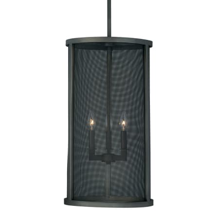 A large image of the Vaxcel Lighting P0101 Warm Pewter