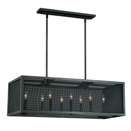 A large image of the Vaxcel Lighting P0105 Warm Pewter