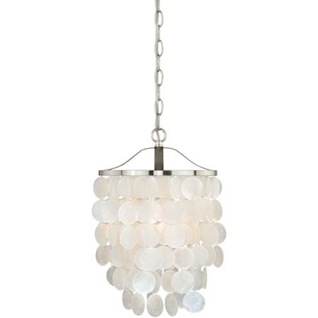 A large image of the Vaxcel Lighting P0138 Capiz Shell