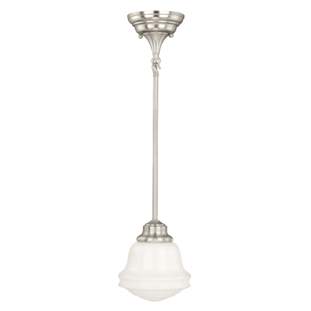 A large image of the Vaxcel Lighting P0154 Satin Nickel