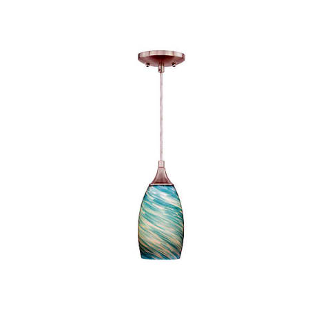 lighting vaxcel p0172 pendant colored glass mini milano