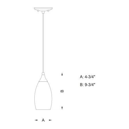 A large image of the Vaxcel Lighting P0175 Alternate Image