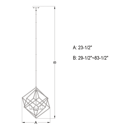 A large image of the Vaxcel Lighting P0187 Alternate Image