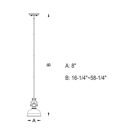 A large image of the Vaxcel Lighting P0193 Alternate Image