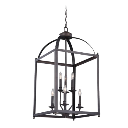 A large image of the Vaxcel Lighting P0220 Architectural Bronze