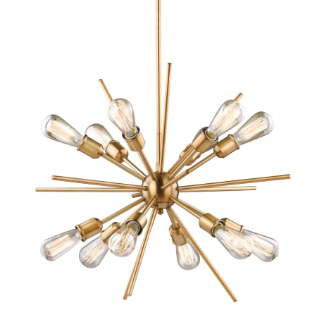 A large image of the Vaxcel Lighting P0196 Natural Brass