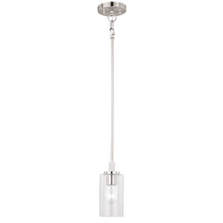 A large image of the Vaxcel Lighting P0239 Satin Nickel