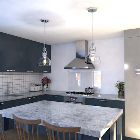 A large image of the Vaxcel Lighting P0272 Alternate Image