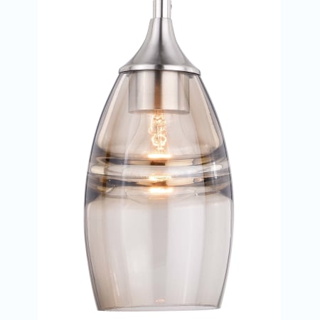 A large image of the Vaxcel Lighting P0276 Satin Nickel