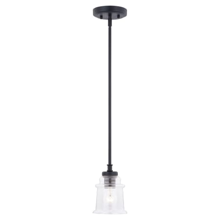 A large image of the Vaxcel Lighting P0210 Matte Black