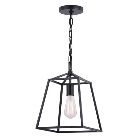 A large image of the Vaxcel Lighting P0311 Black