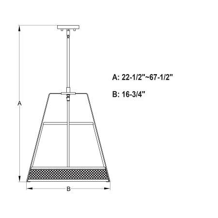 A large image of the Vaxcel Lighting P0358 Alternate Image